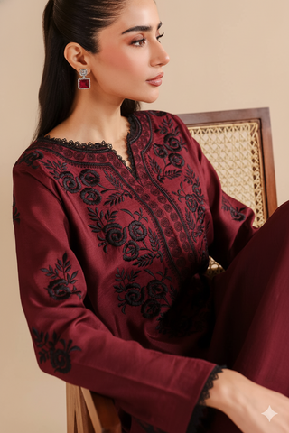 Maroon Whisper 2 PCS