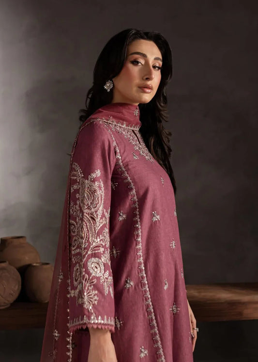 PINK OPAL EMBROIDERED 3PCS